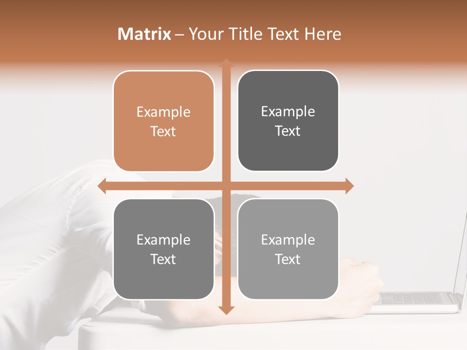 Behind Person Chinese PowerPoint Template