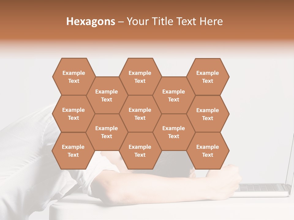 Behind Person Chinese PowerPoint Template