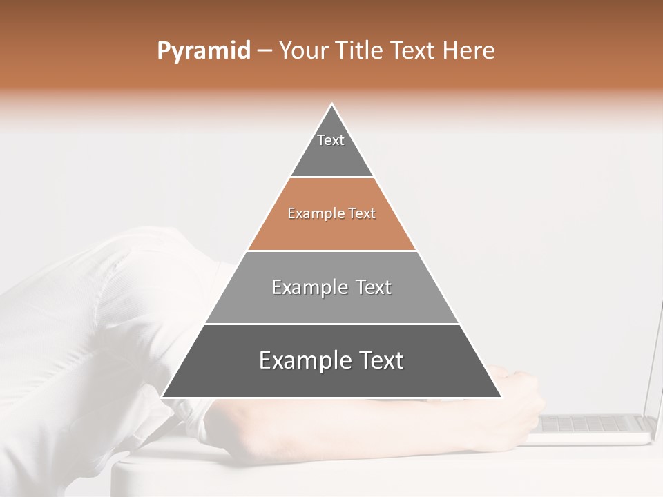 Behind Person Chinese PowerPoint Template