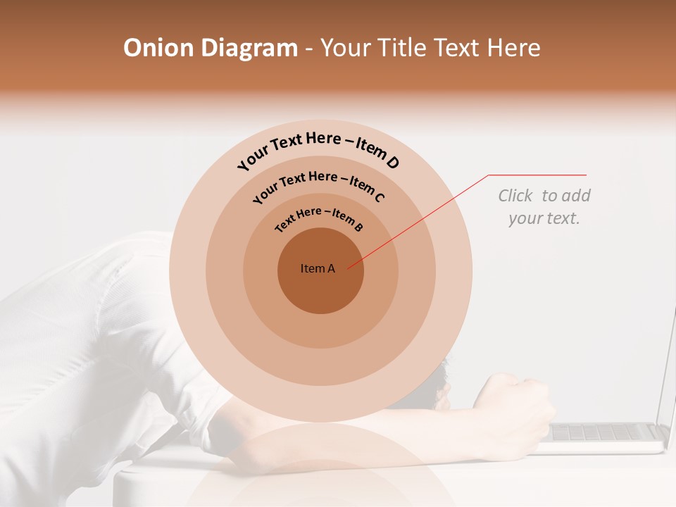 Behind Person Chinese PowerPoint Template