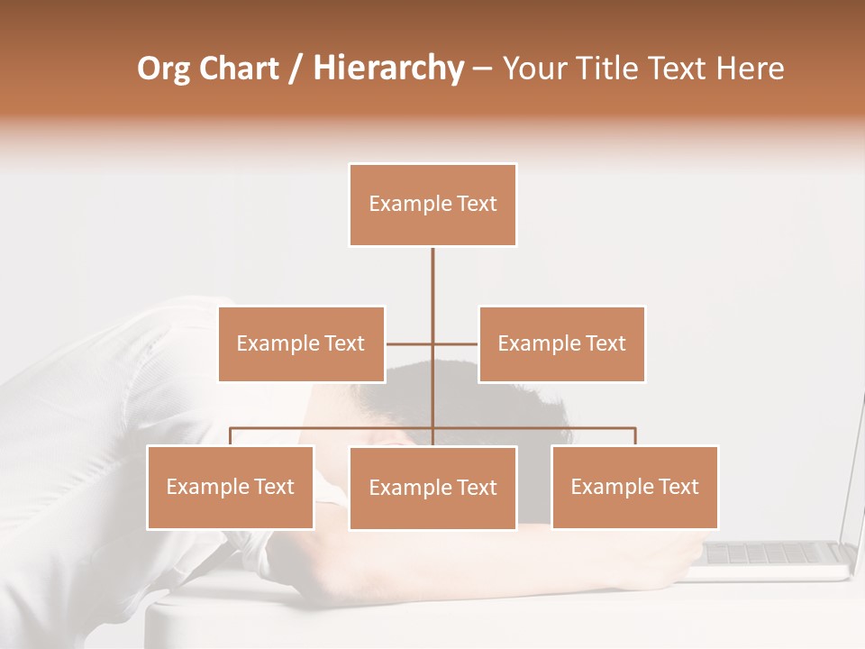 Behind Person Chinese PowerPoint Template
