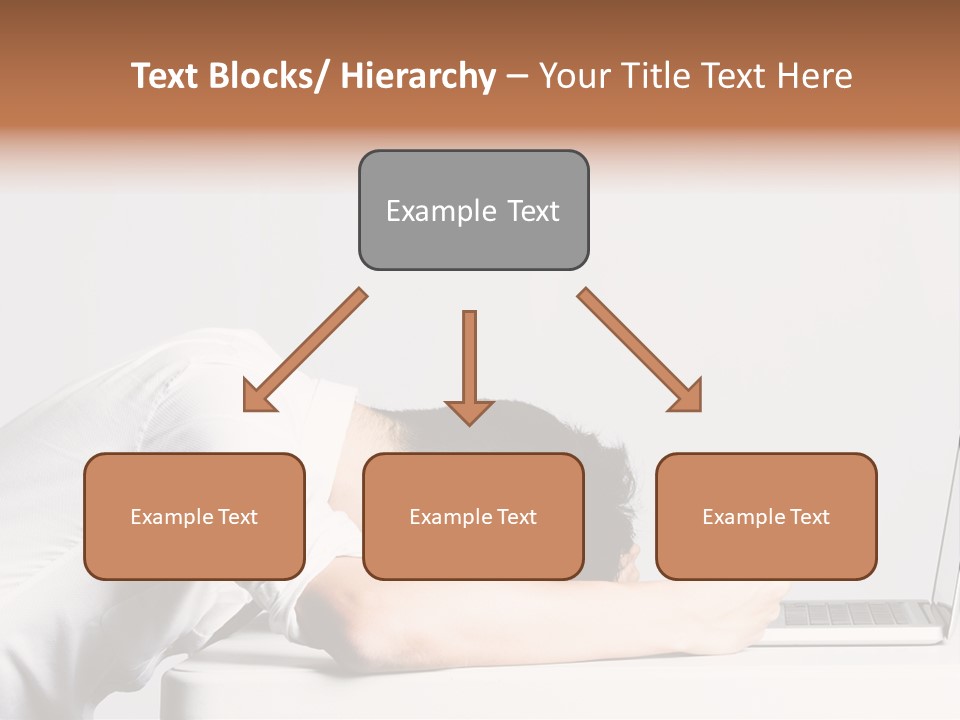 Behind Person Chinese PowerPoint Template