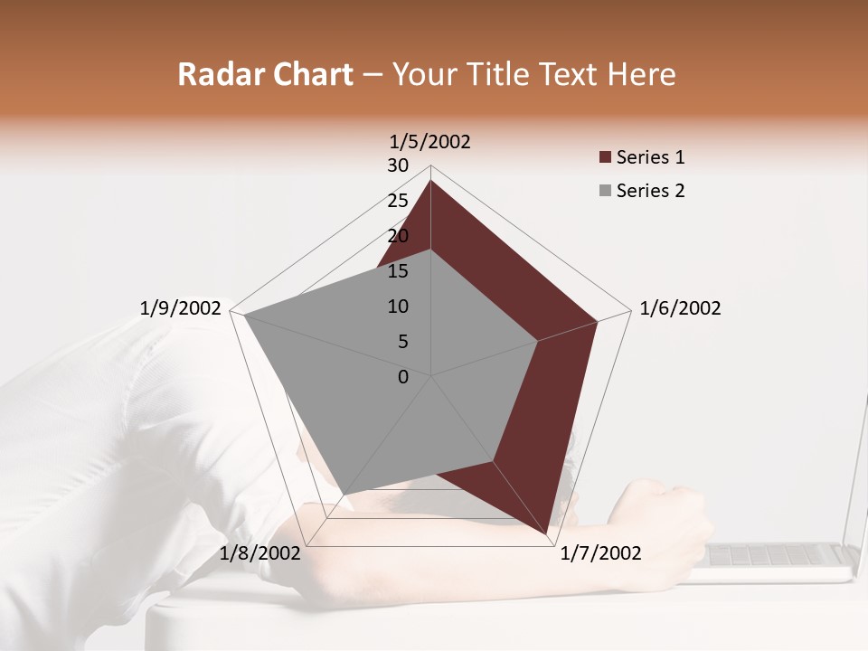Behind Person Chinese PowerPoint Template