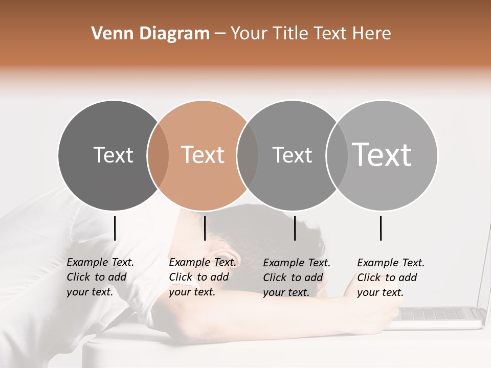 Behind Person Chinese PowerPoint Template