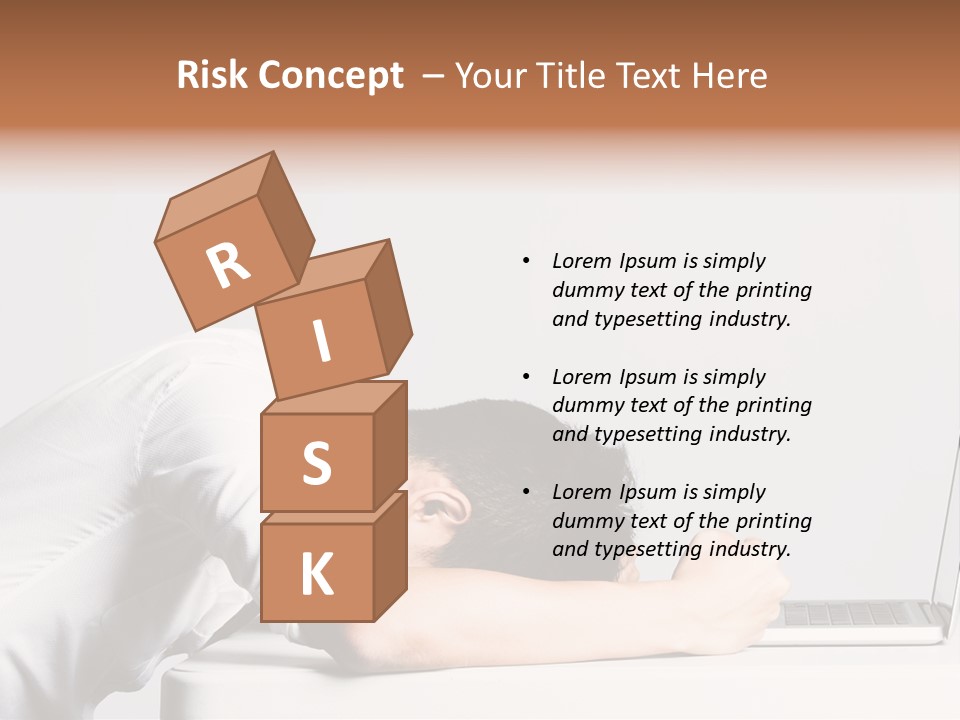 Behind Person Chinese PowerPoint Template