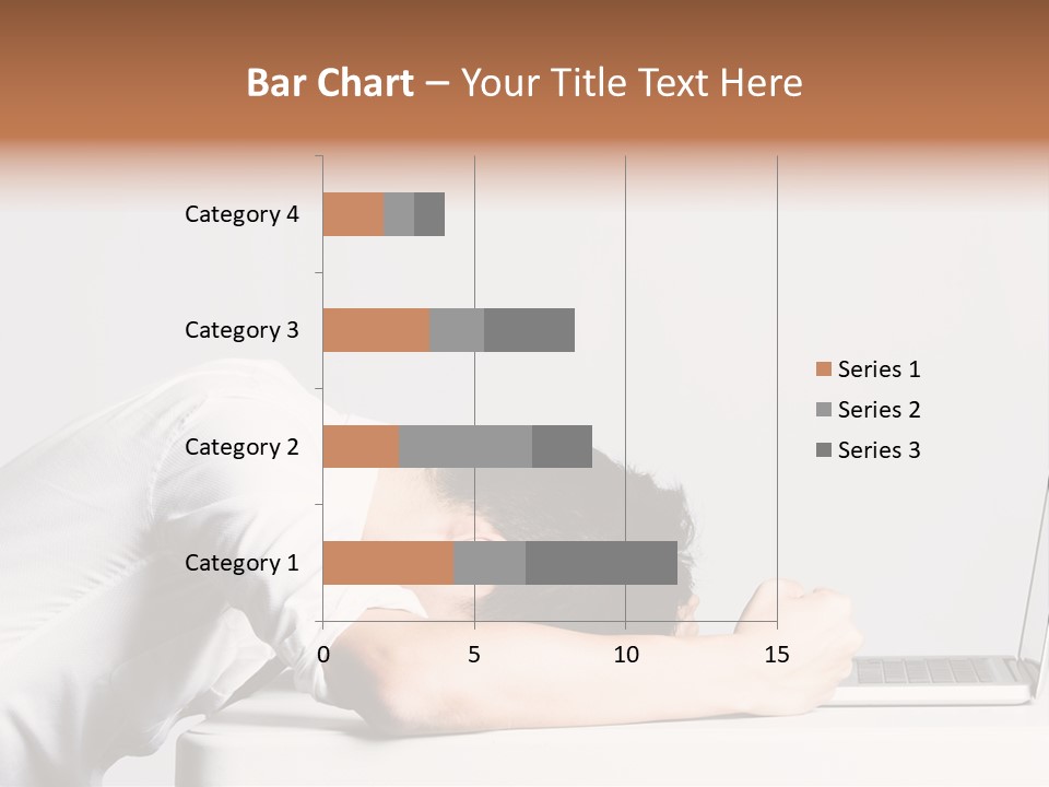 Behind Person Chinese PowerPoint Template