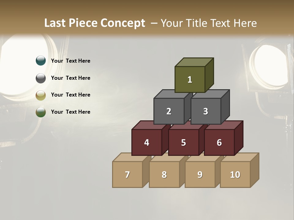 Studio Curtain Projector PowerPoint Template
