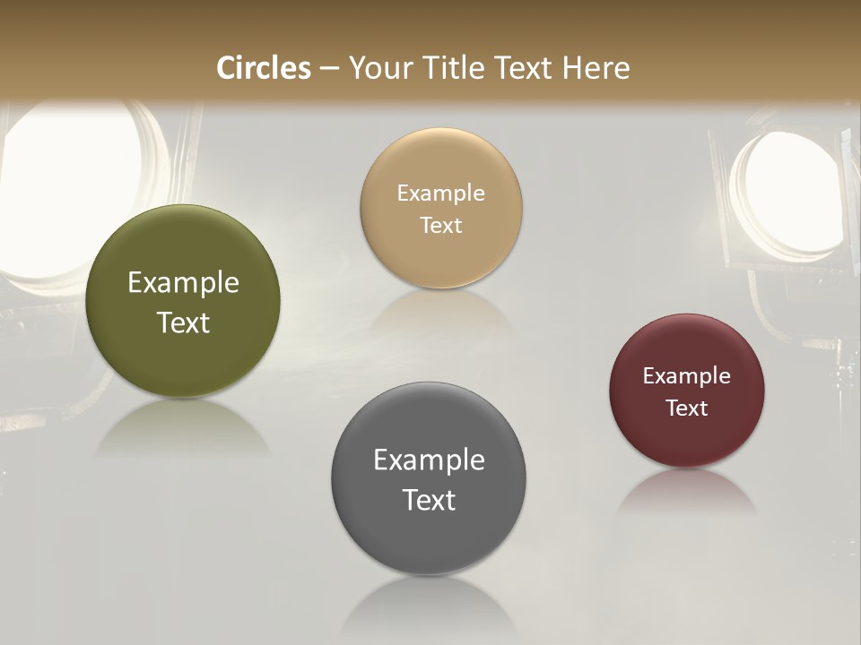 Studio Curtain Projector PowerPoint Template