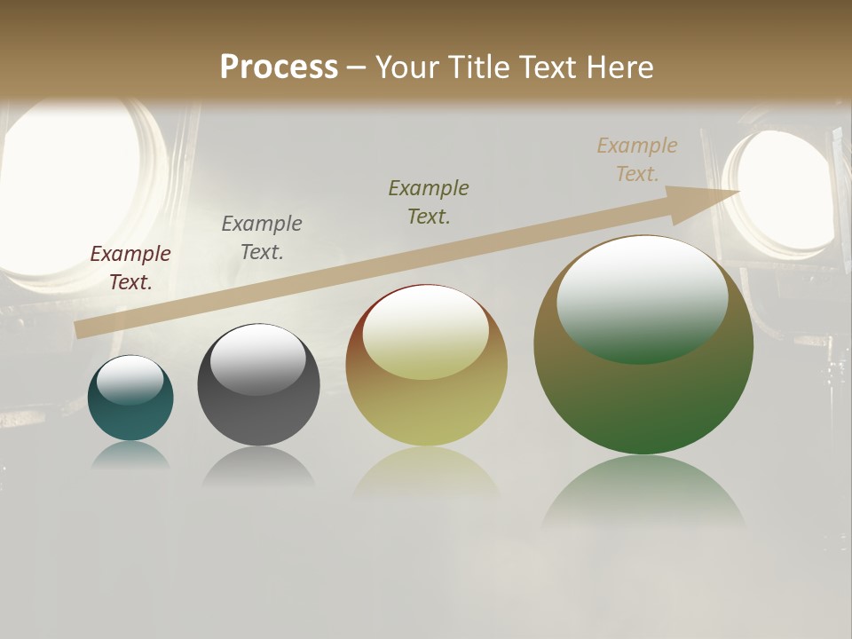 Studio Curtain Projector PowerPoint Template