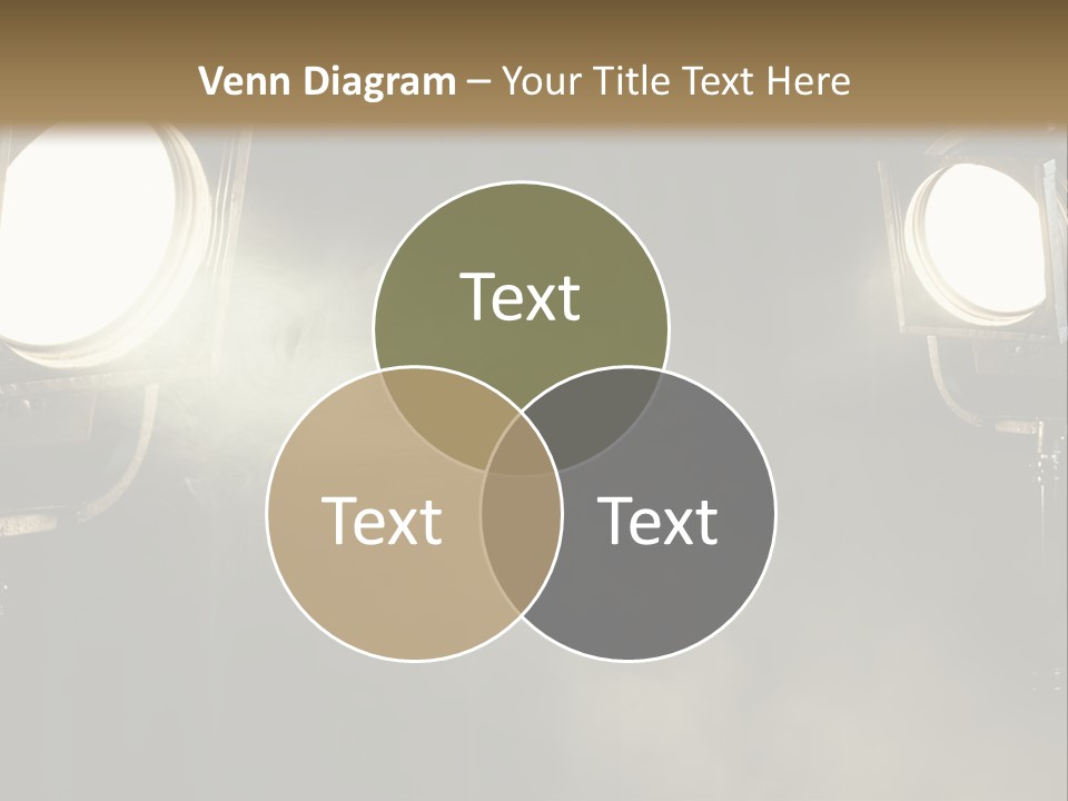 Studio Curtain Projector PowerPoint Template