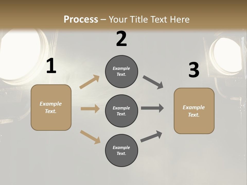 Studio Curtain Projector PowerPoint Template
