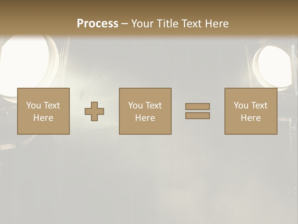 Studio Curtain Projector PowerPoint Template