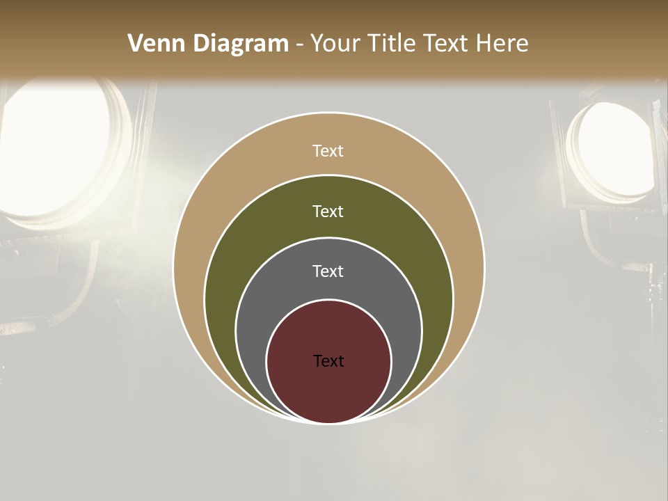 Studio Curtain Projector PowerPoint Template