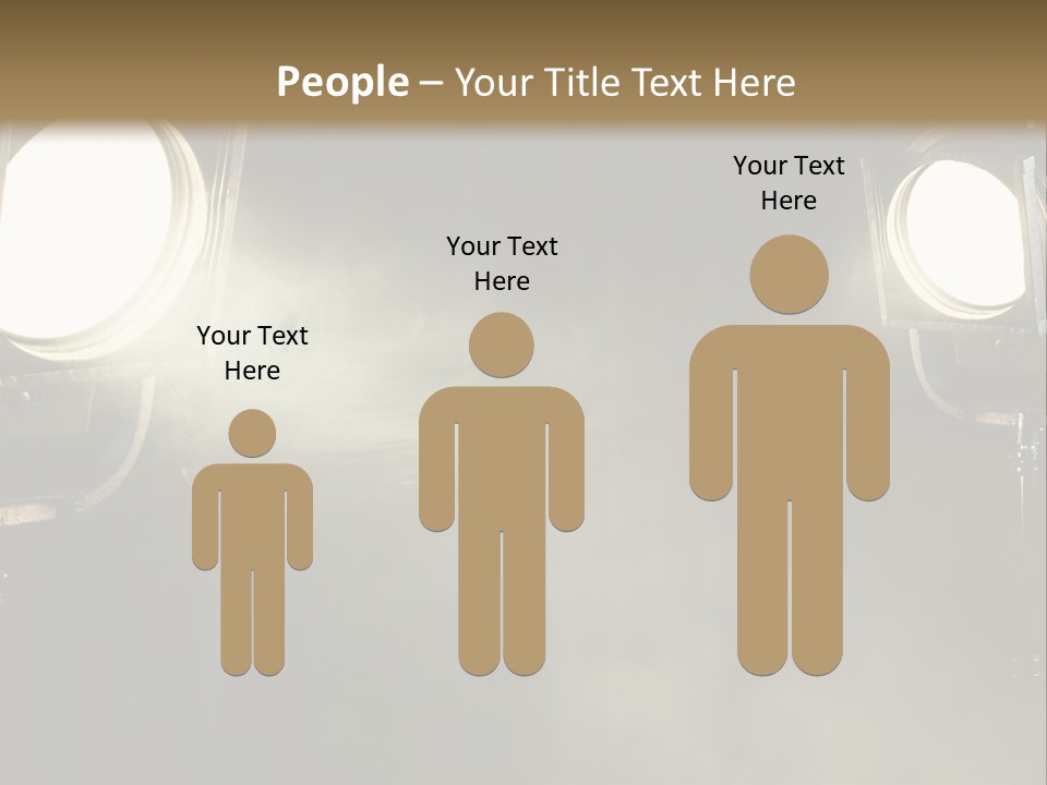 Studio Curtain Projector PowerPoint Template