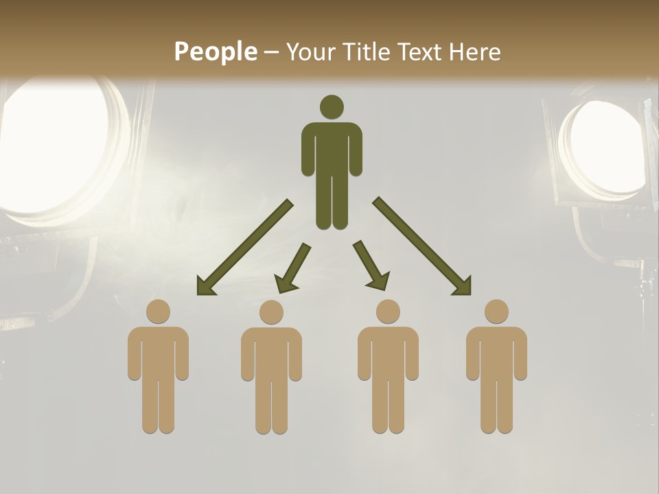 Studio Curtain Projector PowerPoint Template