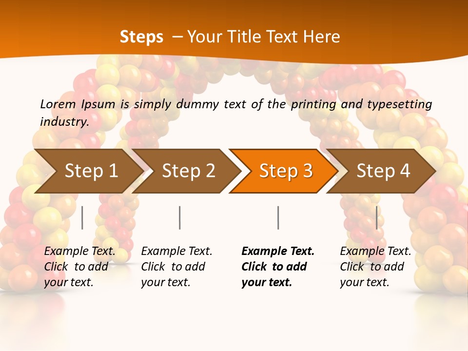 Happiness Party Opening Ceremony PowerPoint Template