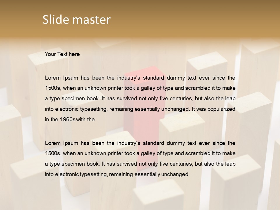 Threat Businessman Reaction PowerPoint Template