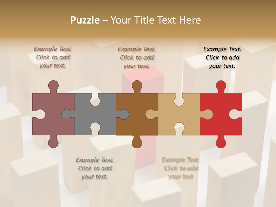 Threat Businessman Reaction PowerPoint Template