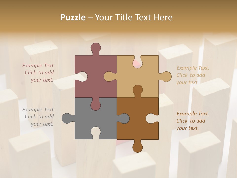 Threat Businessman Reaction PowerPoint Template