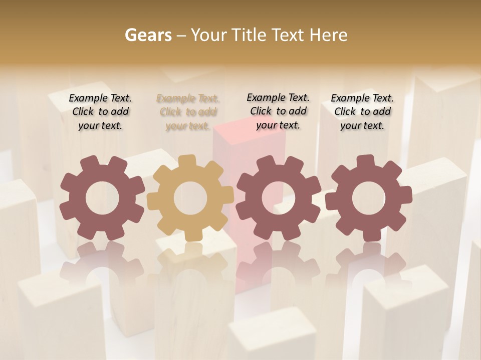 Threat Businessman Reaction PowerPoint Template