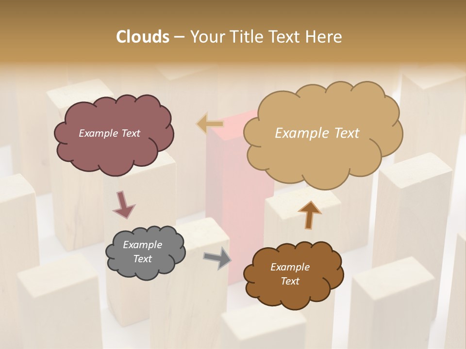 Threat Businessman Reaction PowerPoint Template