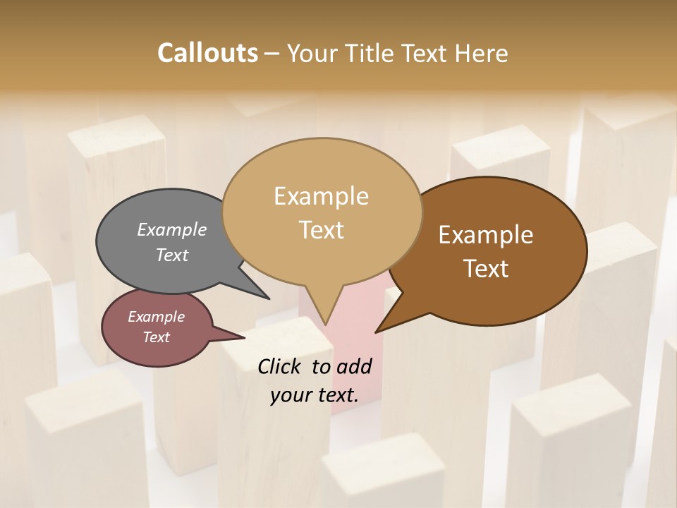 Threat Businessman Reaction PowerPoint Template