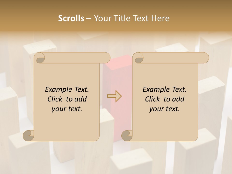 Threat Businessman Reaction PowerPoint Template