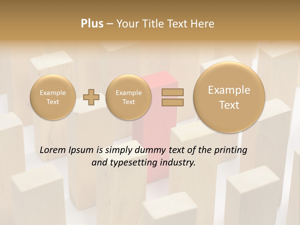 Threat Businessman Reaction PowerPoint Template