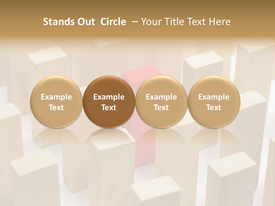 Threat Businessman Reaction PowerPoint Template