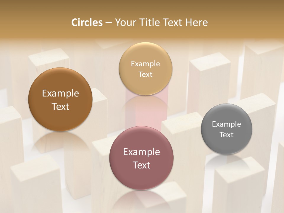 Threat Businessman Reaction PowerPoint Template