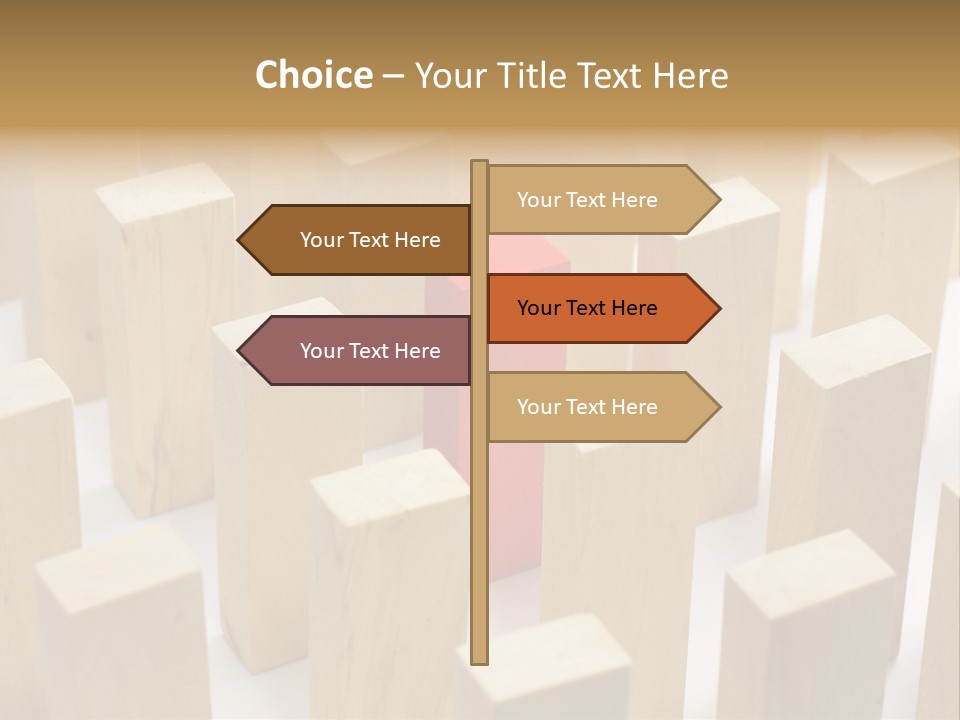 Threat Businessman Reaction PowerPoint Template