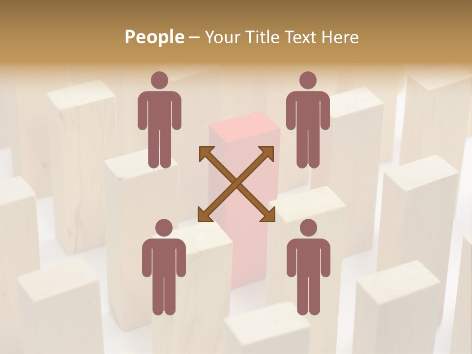 Threat Businessman Reaction PowerPoint Template