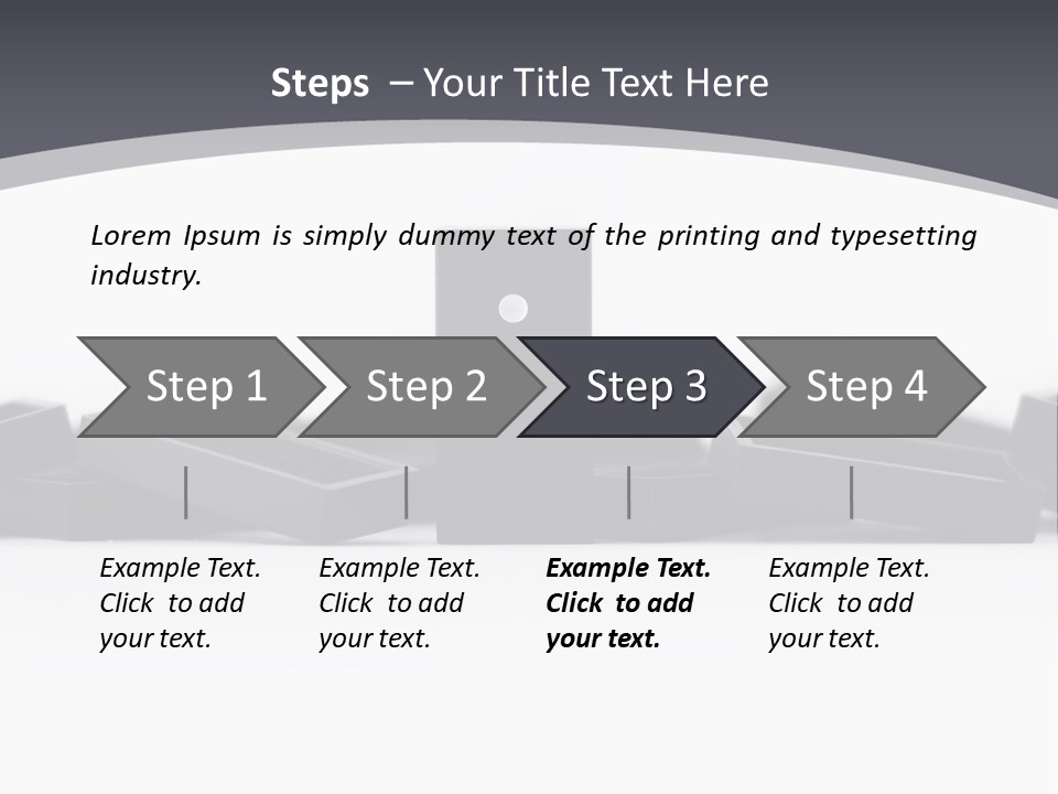 Conflict Finance Change PowerPoint Template