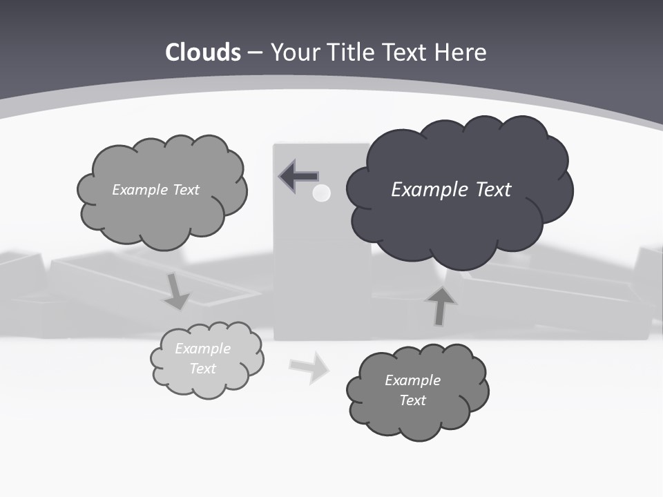 Conflict Finance Change PowerPoint Template