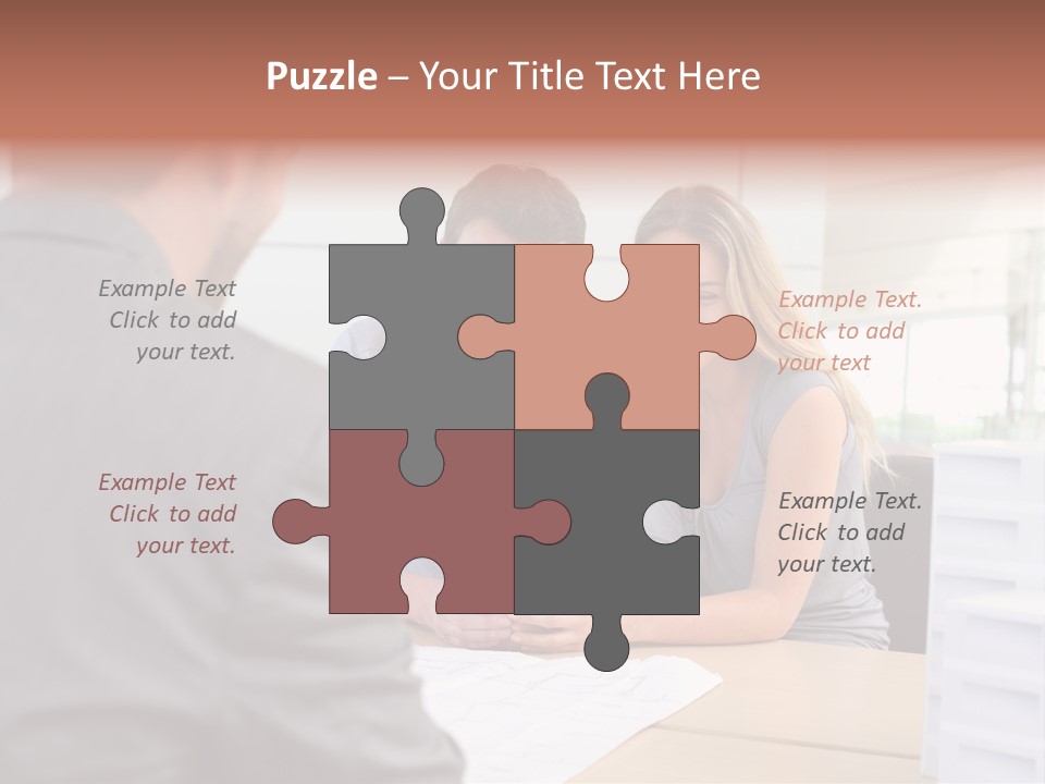 Person Consulting Estate PowerPoint Template