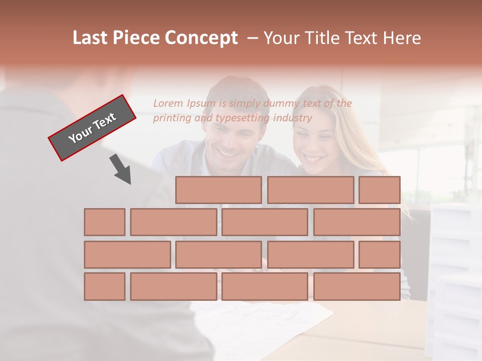 Person Consulting Estate PowerPoint Template
