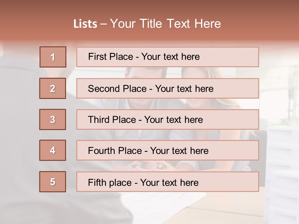 Person Consulting Estate PowerPoint Template
