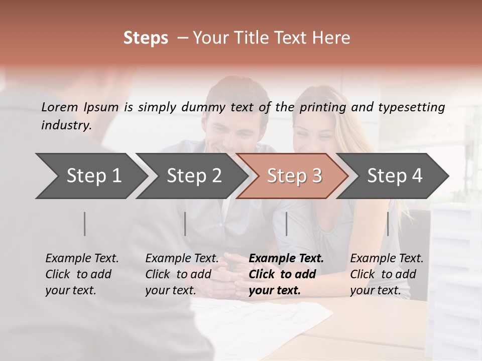 Person Consulting Estate PowerPoint Template