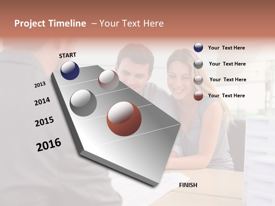 Person Consulting Estate PowerPoint Template