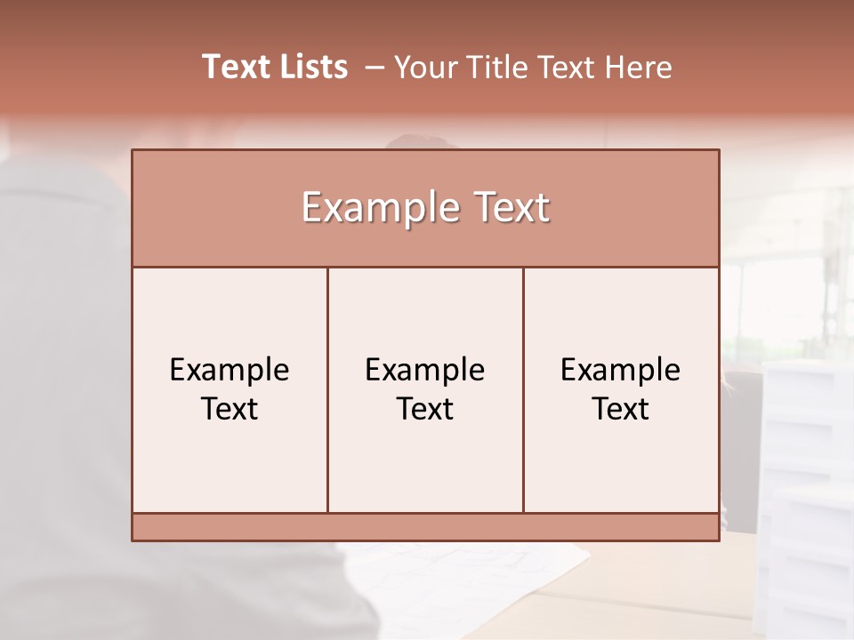 Person Consulting Estate PowerPoint Template