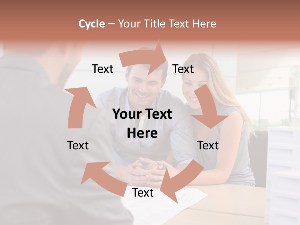 Person Consulting Estate PowerPoint Template
