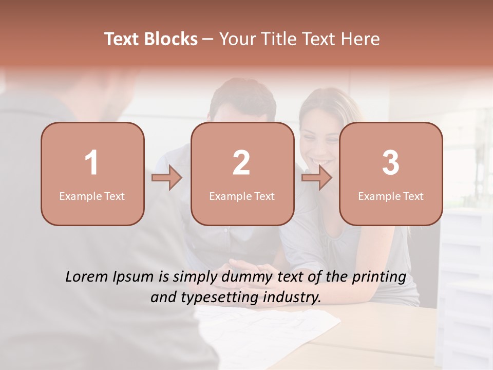 Person Consulting Estate PowerPoint Template