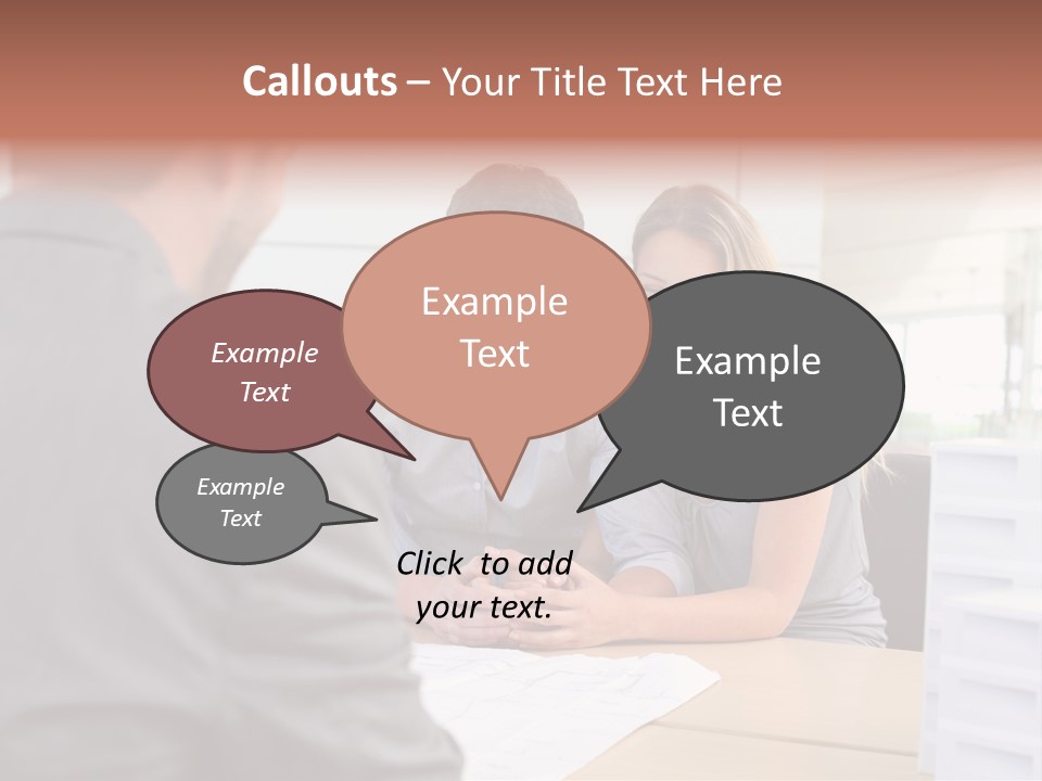 Person Consulting Estate PowerPoint Template