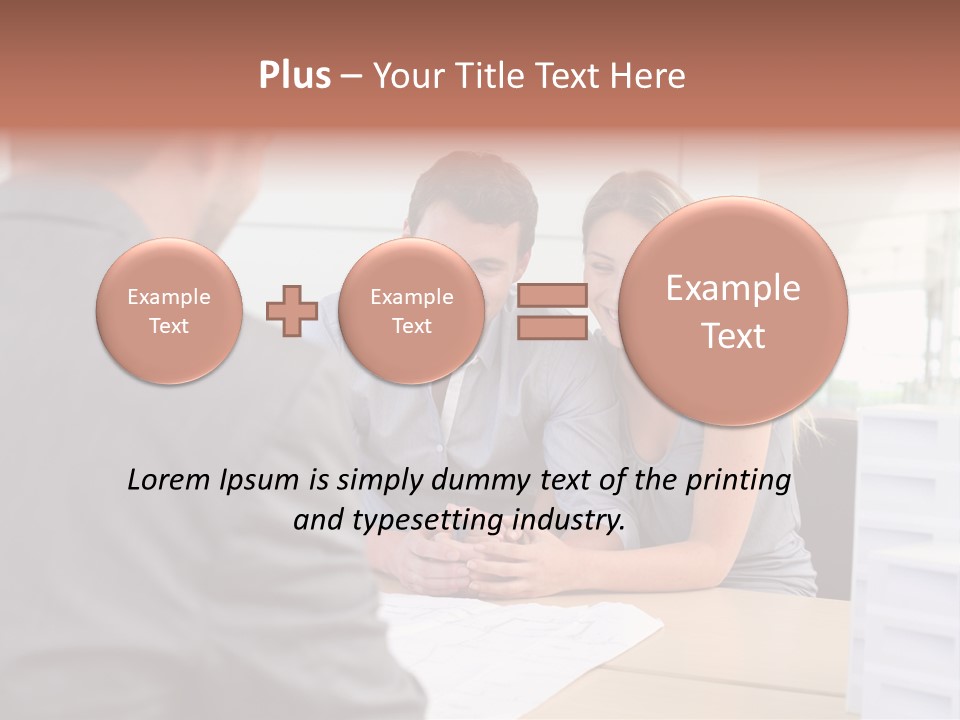 Person Consulting Estate PowerPoint Template