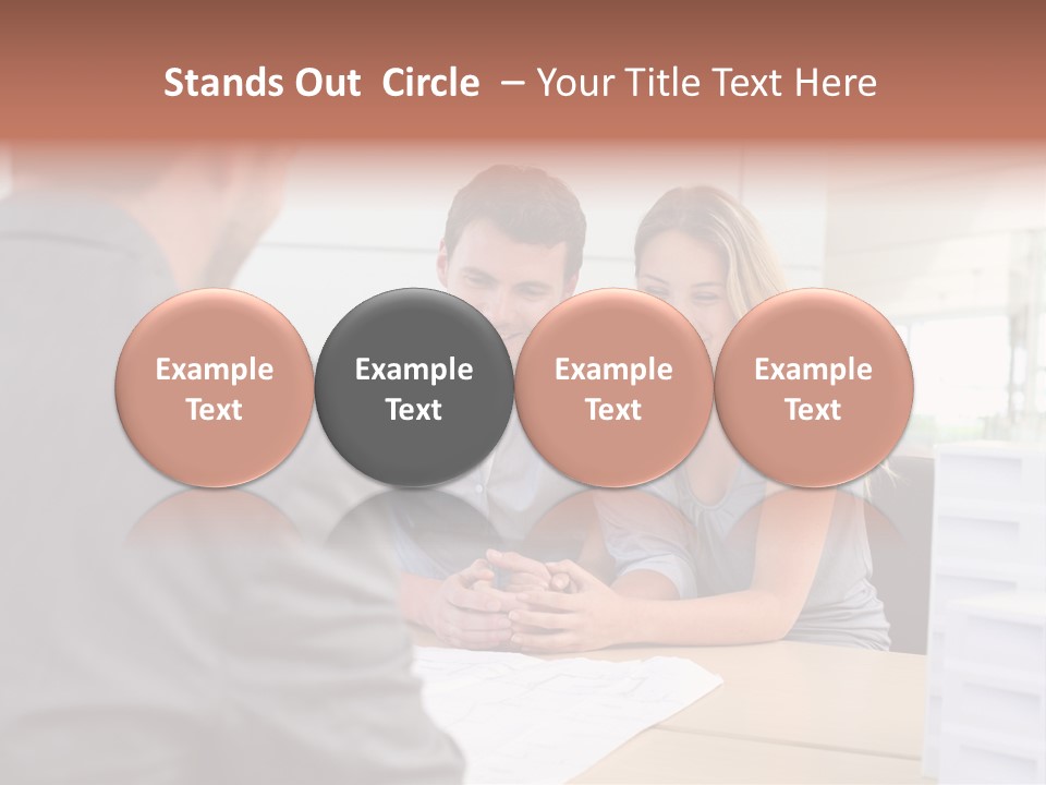 Person Consulting Estate PowerPoint Template
