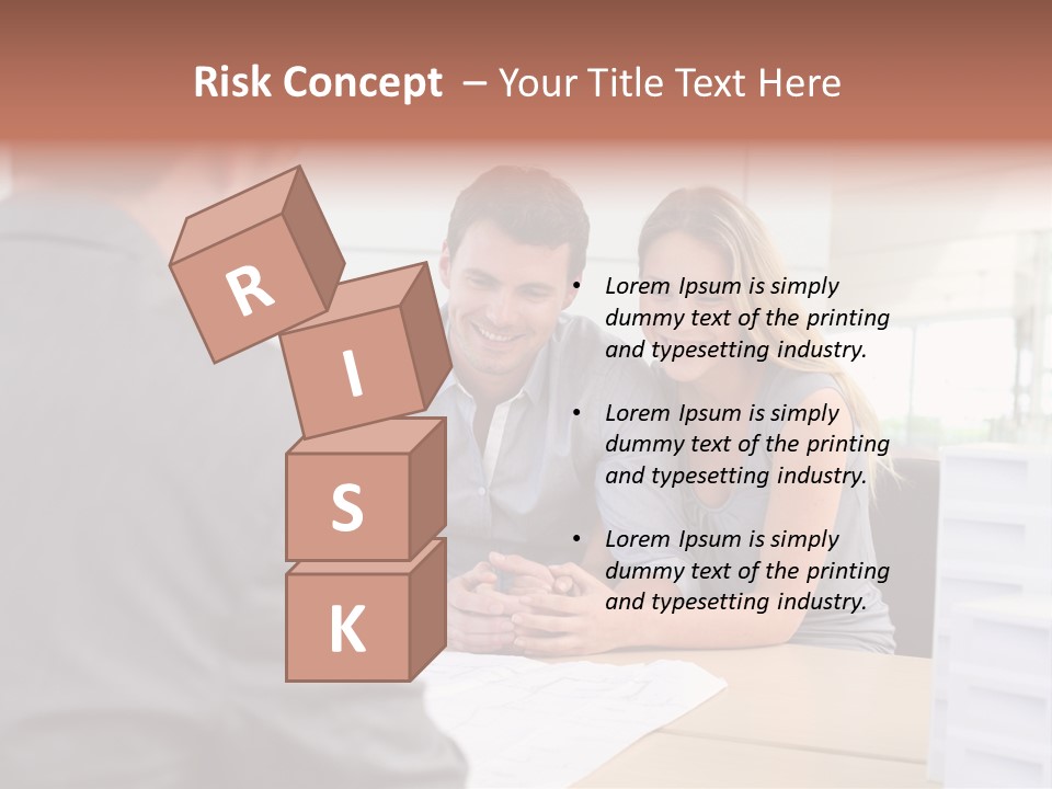 Person Consulting Estate PowerPoint Template