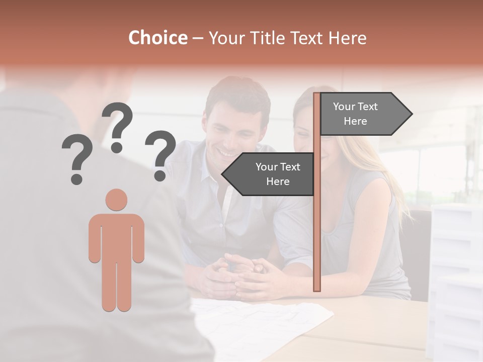 Person Consulting Estate PowerPoint Template