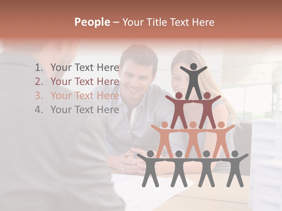 Person Consulting Estate PowerPoint Template