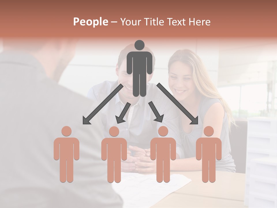 Person Consulting Estate PowerPoint Template
