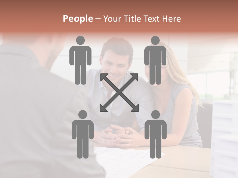 Person Consulting Estate PowerPoint Template